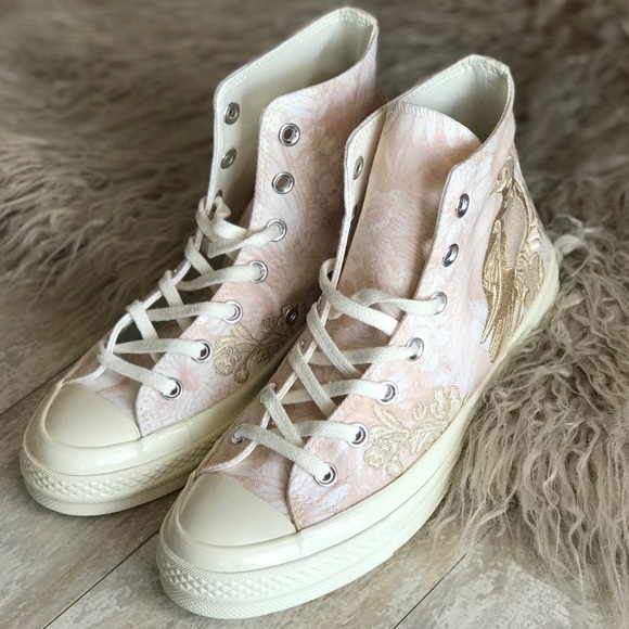 NWT Converse Embroidery High Tops Rare - Picture 3 of 8